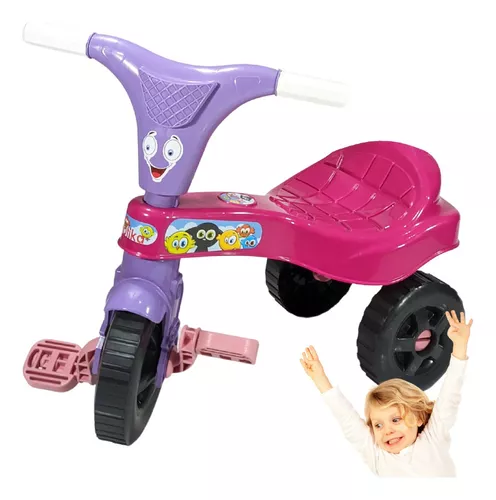 Motoca Infantil Menina Velotrol