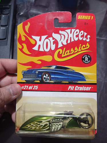 Hot Wheels Classics 2005 Pit Cruiser Verde  4