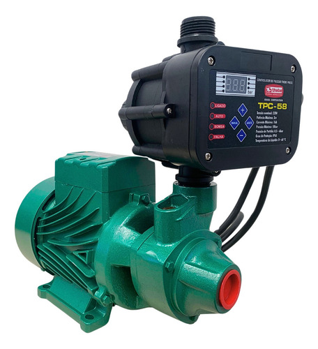 Pressurizador De Agua T-press Tpc-58 Tp-80 1.0 Cv Mono Thebe 220v Monofassico