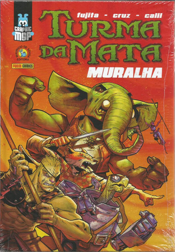 Graphic Msp - Turma Da Mata - Muralha - Editora Panini - Capa Dura - 2015 - Bonellihq Cx345 I21