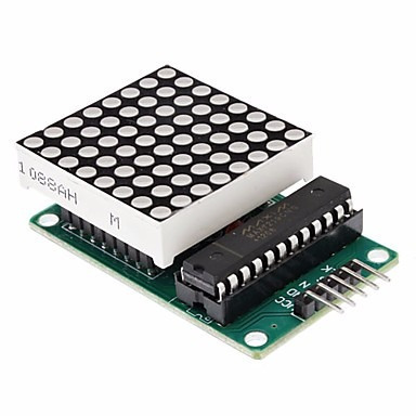 Módulo Display Matriz De Led 8x8 Max7219 - Realengo