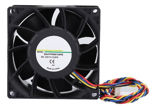 Ventilador Cpu Cooler Dual Ball Pwm De 4 Hilos Para Chasis D