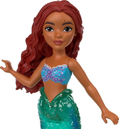 Muñeca Pequeña Ariel De La Sirenita De Toy Disney Con Cola