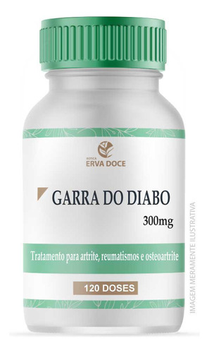 Garra Do Diabo 300mg 120 Capsulas