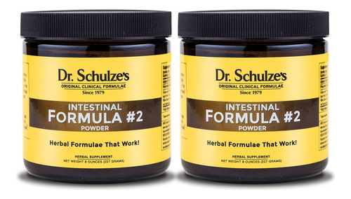 Dr. Schulze's Intestinal Formula #2 Powerful Intestinal Clea