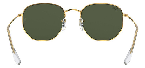Lentes De Sol Ray-ban Hexagonal Gold Rb3548 Rb3548919631
