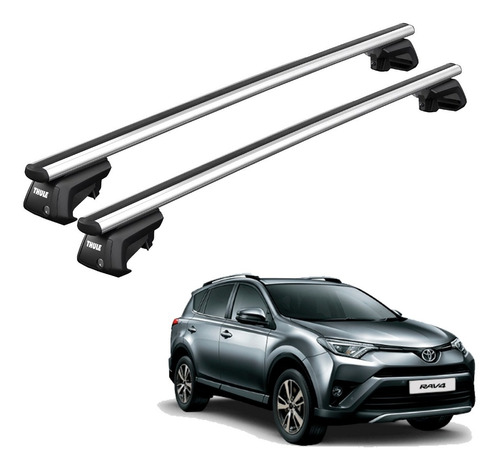 Rack Thule Smartrack Xt Alumínio Toyota Rav4 (2013-2018)