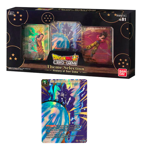 Dragon Ball Super Tcg History Of Goku Theme Selection Cartas