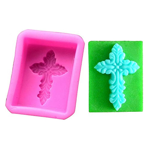 Cross Soap Mold Silicone Handmade Diy Craft Lotion Bar ...