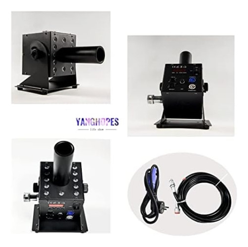 Máquina De Chorro De Co2 Digital 12 Led Rgb Co2 Fogger Cañón