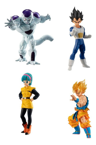 Dragon Ball Z Goku Minifiguras  Colección X4 Gashapon Vegeta