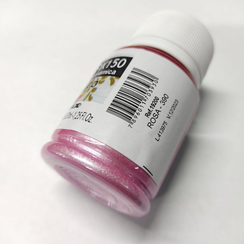 Kit 7x Tinta Ceramica Porcelana Decorfix 150 37ml Nova Cores