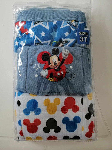 3 Calzoncillos (3t) Absorbentes Dejar Pañales! Diseño Mickey