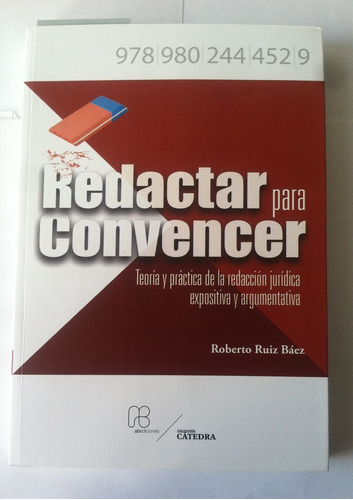 Libro De Redactar Para Convencer