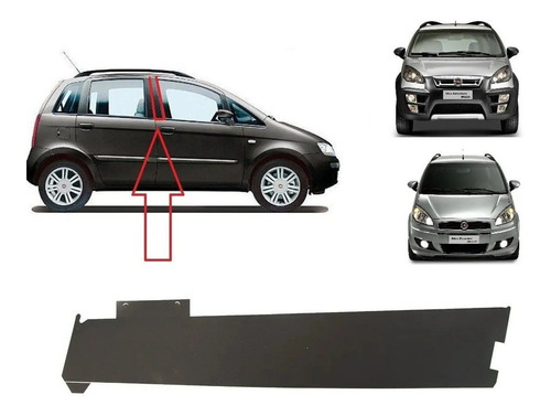 Revestimiento Puerta Del Posterior Der Fiat Idea Original