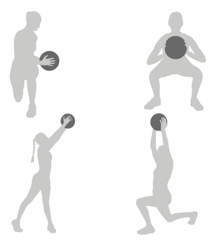 Bola De Peso Slam Ball Para Cross Fit 10kg Liveup