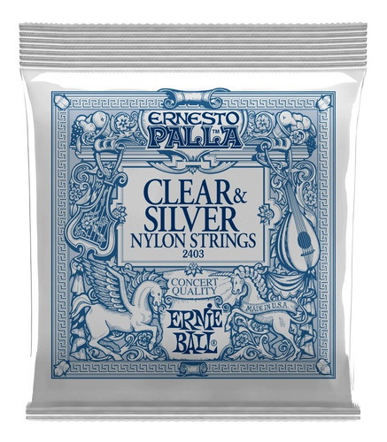 Imagen 1 de 4 de Cuerdas Ernie Ball De Nylon Para Guitarra 2403