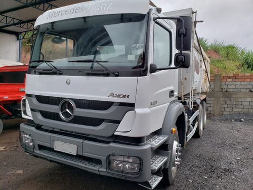 Mercedes-bens Axor 3131 6x4 Ano 2014 Caçamba Traçado