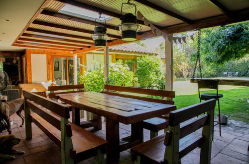 Linda Casa Chilena/gran Terreno De 1.000 Mt2/gino Girardi