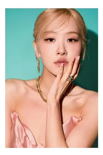 Pôster De Música Blackpink Rose Idol Kpop Para Casa E Quarto