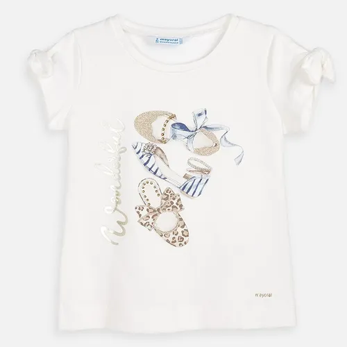 Camiseta niña hombro descubierto sale