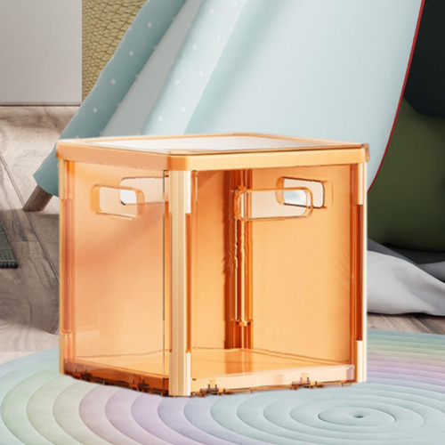 Organizador De Almacenamiento En Forma De Cubo, Naranja