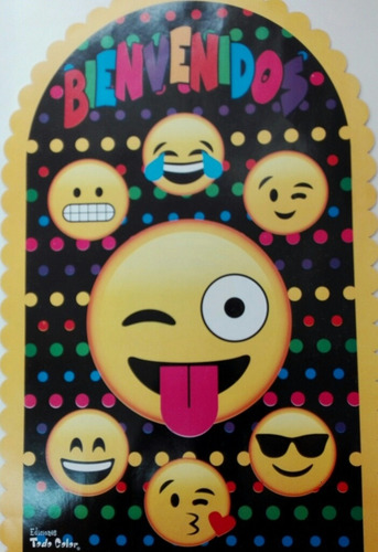 Cotillon Emoticones Emojis, 10 Chicos,mantel,servilletas