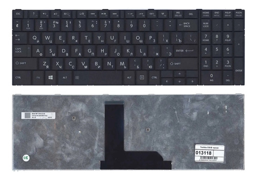 Teclado Para Toshiba G83c000ff4us, Negro.