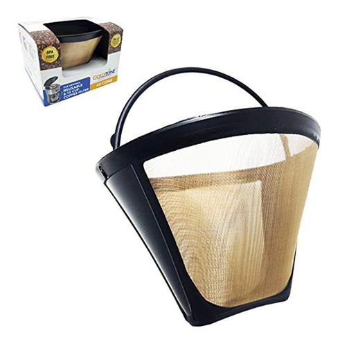 Goldtone Brand Reusable 4 Cone Reemplaza Su Filtro De Cafe