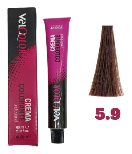 Tinte Valcolor  60g - Castaño Claro Marron 5.9