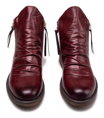 Botas Con Borlas De Talla Grande Para Hombre Confort [u]