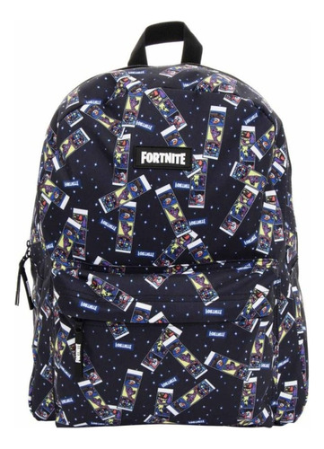 Backpack Juvenil Ruz Fortnite Estampas Clasic Alta Durabilidad 