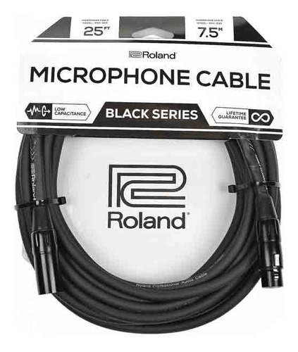 Cable Roland Canon Macho A Canon Hembra 7.5 Metros Rmc-b25