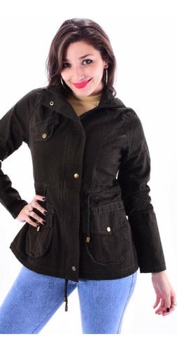 Campera Parka Liviana Mujer