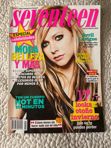 Revista Seventeen Año 7 N 91 Mayo 2011
