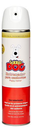 Corta Caducidad Entrenador Perros Y Gatos Golden Dog 240 Ml