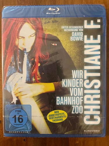 Bluray Eu Christiane F 13 Anos Drogada Prostituída - Lacrado