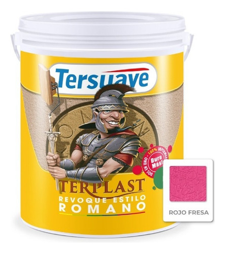 Tersuave Terplast Romano 6 Kgs Grano Mediano - Mix Color Rojo Fresa