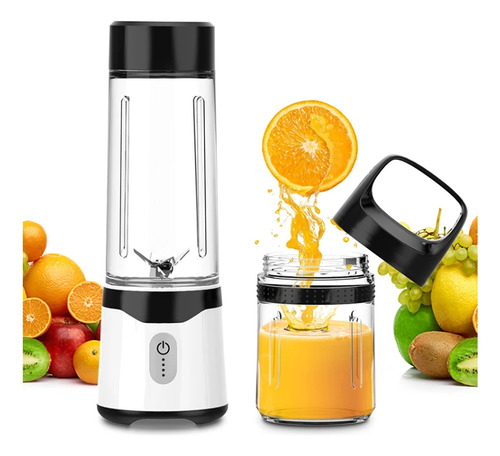 Mini Liquidificador Mixer Portátil Whey Suco Drinks