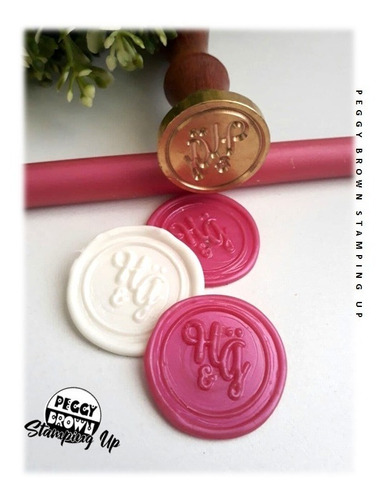 Sello Lacre Sin Estuche 25mm Logo Personalizado