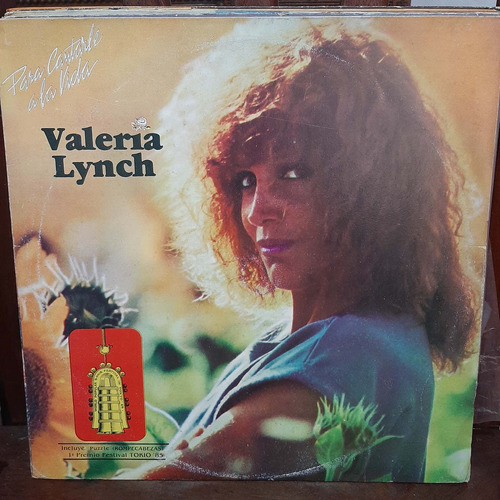 Vinilo Valeria Lynch Para Cantarle A La Vida A + Insert M5