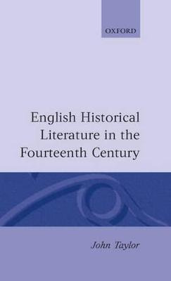 Libro English Historical Literature In The Fourteenth Cen...