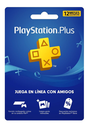 Tarjeta Playstation Psn Plus 12 Meses Usa Y Ps4 Oferta!!!