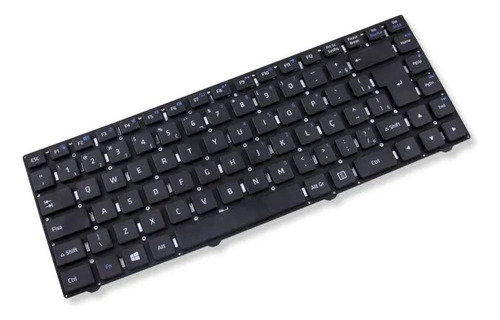 Teclado Para Notebook Positivo Stilo Xr3500, Cor Preto Com Ç