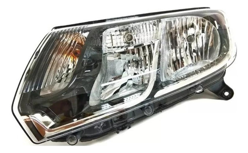 Farol Dianteiro Esquerdo Original Sandero Logan 2014 A 2020