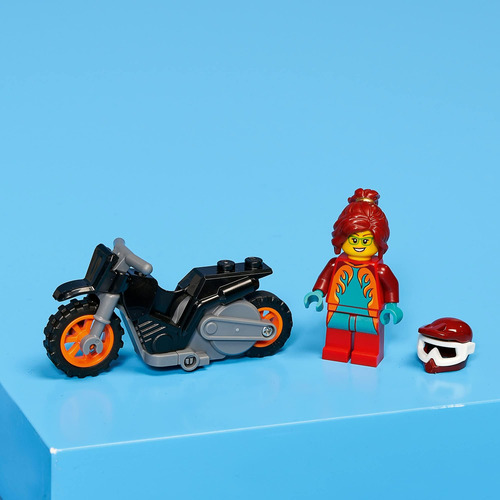 Kit De Construcción De Bicicletas Lego City Fire Stunt, Dive