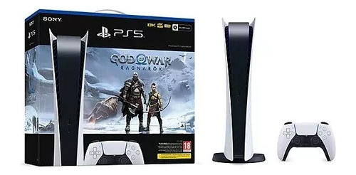 Imagen 3 de 3 de Sony Playstation 5 825gb God Of War Ragnarok Bundle!