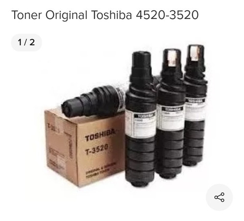 Toner Toshiba  E-studio 350/450 (t3520) X 675 Gr Compatible