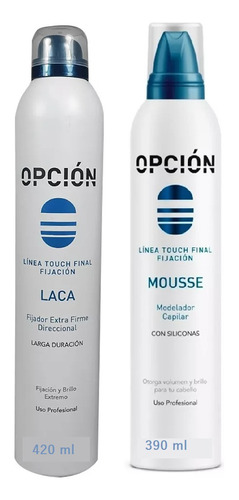 Mousse Modelador Capilar + Laca Direccional - Opción