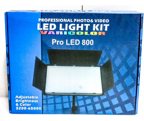 Kit Iluminación Led Profesional Para Fotografía,vídeo Led800